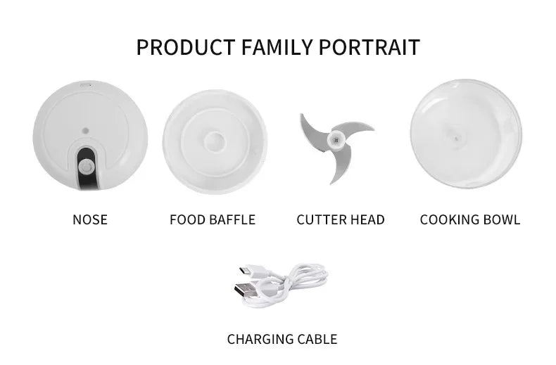 MINI HACHOIR POUR LA CUISINE