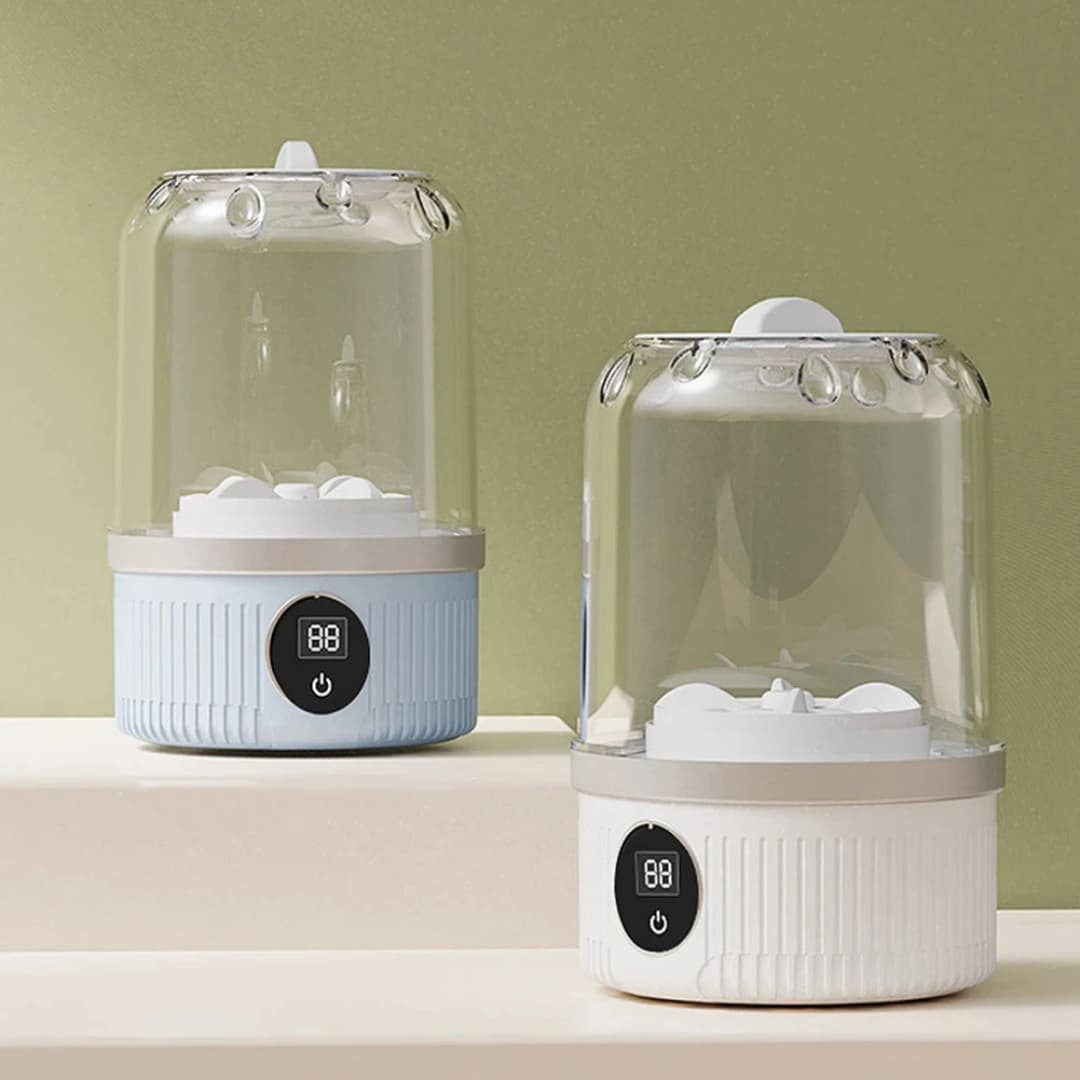 Mini machine à laver sans fil pour femme