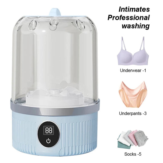 Mini machine à laver sans fil pour femme